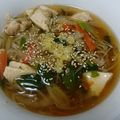 あっこ☺'s cooksnap of when they made 生姜風味の根菜あんかけ蕎麦.