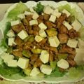i-v-nail's cooksnap of when they made 海老・アボ・豆腐の和風ガドガドサラダ.