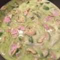 mam♪♪'s cooksnap of when they made 牛乳で、アボカドのわさびクリームパスタ.