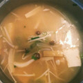 ｎｉｋｏ29's cooksnap of when they made 厚揚げともやしとしめじのお味噌汁✿.