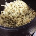 平井道子's cooksnap of when they made 茶がらひじきご飯.