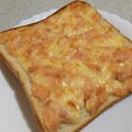 すづな❥❥'s cooksnap of when they made スモークじゃないサーモンチーズトースト♪.
