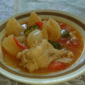 こぶたちゃんGOGO's cooksnap of when they made まるごと玉ねぎのトマトスープ.