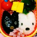 ★ぶたさくらんぼ★'s cooksnap of when they made ﾘｻとガスパール　キャラ弁.