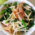 quuumi0702's cooksnap of when they made レンジで簡単！ほうれん草ともやしのお浸し.