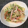 tikariri's cooksnap of when they made レタスとカニカマのカラフル春雨サラダ.
