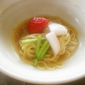 いちにと's cooksnap of when they made ♡いちごとかぶのサラダ♡.