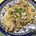 クックMJJ53G☆'s cooksnap of when they made 舞茸と塩昆布の和風パスタ☆.