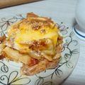 satoring11's cooksnap of when they made ゆったり休日我家自慢の絶品手作りラザニア.