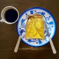 クックPXQ23C☆'s cooksnap of when they made フライパンで作るクロックムッシュ♡.