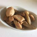 クックP14XXP☆'s cooksnap of when they made ＊鶏ごぼうのハチミツ煮＊.