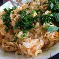 ♡…saaa's cooksnap of when they made インスタントラーメンで、豚キムチそばめし.