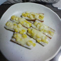 ｻﾕｯﾋﾟ's cooksnap of when they made お弁当に♪ちくわの鮭マヨコーン焼き☆.