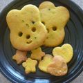kiyotaro's cooksnap of when they made かぼちゃの米粉クッキー.