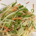 himarika♫'s cooksnap of when they made 速攻もやしとピーマンカレー風味簡単サラダ.