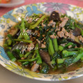 ruruchirin's cooksnap of when they made 菜花と茄子の生姜炒め.