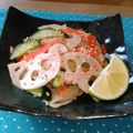 mayuyuキッチン's cooksnap of when they made ☆副菜に☆蓮根の酢の物.