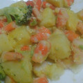 にゃーさんZ's cooksnap of when they made 新じゃがとエビのマヨ炒め.