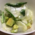 ぽんぽろりん's cooksnap of when they made 簡単かぶとアボカドのビネガーサラダ.