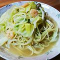 ちゃがみん's cooksnap of when they made アッサリだしde和風スープパスタ.