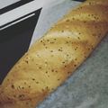 ♡yuuukari♡'s cooksnap of when they made もっちり黒ゴマパン　～中力粉＆白玉粉で～.