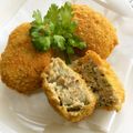 tottokoc's cooksnap of when they made インドの味★ツナのメンチ.