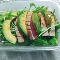 シルバ☆'s cooksnap of when they made アボカドとマグロのたたきサラダ特製ドレ.