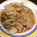 pearlpopi's cooksnap of when they made セロリとジャガ芋と豚肉とろ〜り中華風炒め.