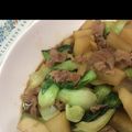 かおりんぱんだ's cooksnap of when they made ごま油香る☆チンゲン菜と大根の炒め煮.