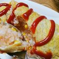 ゆぅしゅん's cooksnap of when they made 卵消費に♪明太子コーンオムライス.