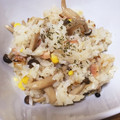 にしのん♡なお's cooksnap of when they made ピラフ風♪ベーコンときのこの炊き込みご飯.