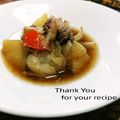 inyako's cooksnap of when they made 汁だく肉じゃが.