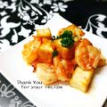 inyako's cooksnap of when they made 厚揚げ入り・エビのスイートチリ.