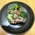 ケロんちょ's cooksnap of when they made あと一品★彩に！ツナオクラ.