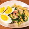 リコッタ・N's cooksnap of when they made 簡単！春♡菜の花とベーコンの彩りパスタ♡.