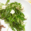 おっちむ＊'s cooksnap of when they made みず菜とおかかとチーズ和え.