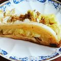 リラクマオ's cooksnap of when they made あまっ♡ガーリックキャベツステーキ♪.