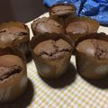 Sa〜ちゃん's cooksnap of when they made 残った生クリームdeチョコカップケーキ.