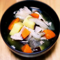 Aloha☆★'s cooksnap of when they made さつまいもの味噌汁　★宇都宮給食.