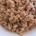 エステティシャンの卵's cooksnap of when they made 豆腐でヘルシー！肉なしノンオイルそぼろ.