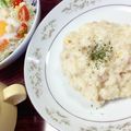 あっちゃゃゃん's cooksnap of when they made グラタン缶で簡単！豆乳チーズリゾット♪.
