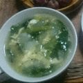 あいらぶぞうさん♪'s cooksnap of when they made 優しい味★ほうれん草と卵のスープ！.