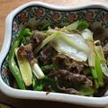 tomomo0416's cooksnap of when they made 牛肉とアスパラのＸＯ醤炒め.