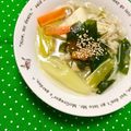 ふたごゆき's cooksnap of when they made ありもので☆具沢山中華スープ.