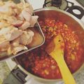 幸-s@ki-'s cooksnap of when they made 子供も喜ぶ☆チキンのトマト煮込みライス☆.