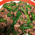 チョコ＆マロン's cooksnap of when they made 簡単すぎる青椒肉絲。.
