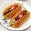 もこもこ雲's cooksnap of when they made 照り焼きチキンで☆ホットドック.