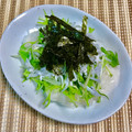 にきけん's cooksnap of when they made *水菜&とろろのじゃこ下ろし和え*.
