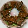 おめぐはん's cooksnap of when they made 男のロマン！豚野郎がぁ！にんにく大豚丼.