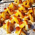 もじゃこてつー's cooksnap of when they made 軽食やおやつに☆一口ポークビッツイスト.